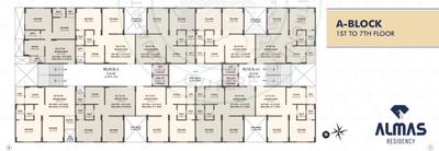 Project Image of 372.65 - 619.57 Sq.ft 1 BHK Apartment for buy in Namrata Almas Residency