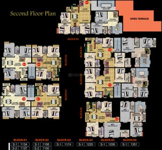 Project Image of 420.0 - 1711.0 Sq.ft 1 BHK Apartment for buy in SRM Rosalia