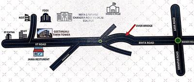 Geetanjali Twin Tower Location Plan 1