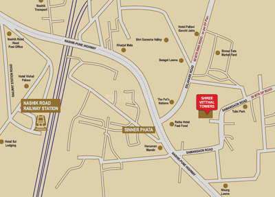 Project Image of 936.0 - 1008.0 Sq.ft 2 BHK Apartment for buy in Shree Vitthal Towers Building C And D