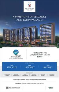 Project Image of 702.0 - 1796.71 Sq.ft 2 BHK Apartment for buy in Yashada Windsong
