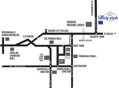 Project Image of 655.0 - 2691.0 Sq.ft 1 BHK Apartment for buy in Avenew Misty Winds