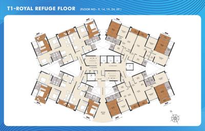Project Image of 1650 Sq.ft 3 BHK Apartment / Flat for sale in Hinjawadi Phase 3 for Rs. 11500000