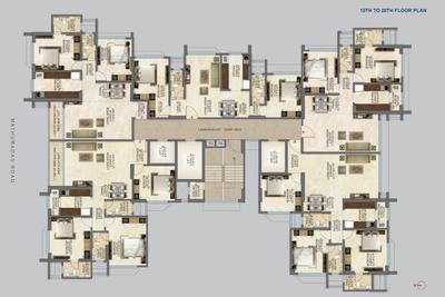 Project Image of 737.0 - 1056.0 Sq.ft 2 BHK Apartment for buy in Mahavir Neelaamber