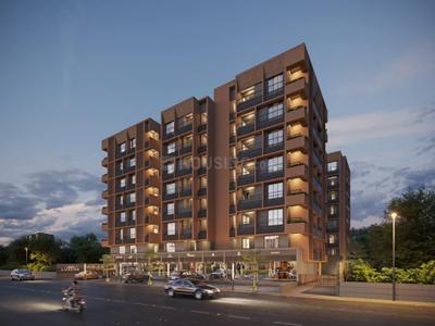 Project Image of 513.0 - 547.45 Sq.ft 2 BHK Apartment for buy in Malak Maruti Luxuria