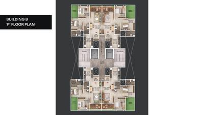 Project Image of 777.0 - 1073.0 Sq.ft 2 BHK Apartment for buy in Majestique Aravali