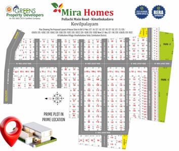 Project Image of 450.0 - 2529.0 Sq.ft Residential Plot Plot for buy in Mira Homes