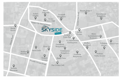 Project Image of 694.0 - 964.0 Sq.ft 2 BHK Apartment for buy in Happy Skyside