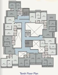 Project Image of 417.0 - 628.0 Sq.ft 1 BHK Apartment for buy in Sai Heritage