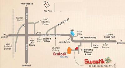 Maniratnam Swastik Residency 1 Location Plan 1