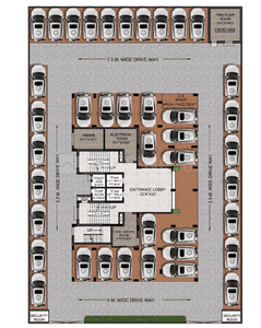 Shree Jai Vignaharta Co Operative Jai Vignaharta Co Operative Cluster Plan for ground Floor 2