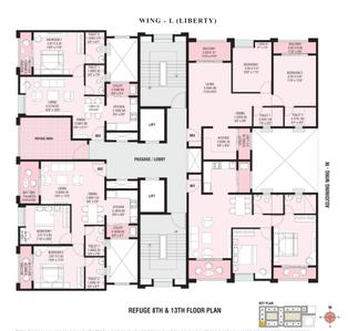 Project Image of 1586 Sq.ft 3 BHK Apartment / Flat for sale in Lohegaon for Rs. 13000000