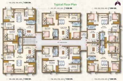 Project Image of 1234.0 - 1657.0 Sq.ft 2 BHK Apartment for buy in Surekha The Emerald