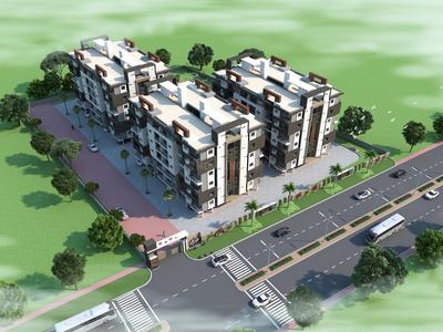Project Image of 1050.0 - 1065.0 Sq.ft 2 BHK Apartment for buy in Aaura Balajee Heights