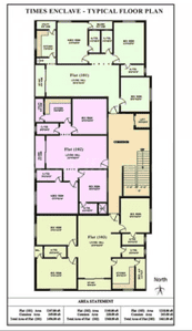 Project Image of 1368.0 - 1496.0 Sq.ft 3 BHK Apartment for buy in Trust Times Enclave