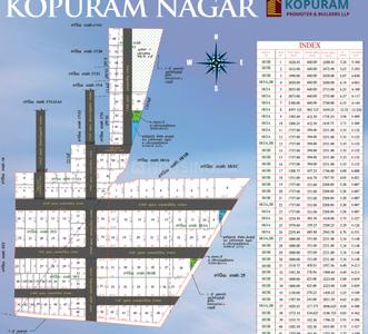 Project Image of 1150.0 - 4597.0 Sq.ft Residential Plot Plot for buy in Kopuram Nagar Phase 2