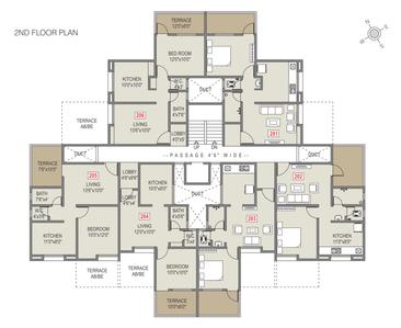 Project Image of 346.0 - 436.0 Sq.ft 1 BHK Apartment for buy in Fortune Nirvana Homes