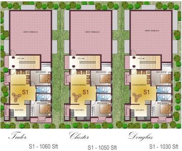 Project Image of 630.0 - 1060.0 Sq.ft 1 BHK Apartment for buy in Four Bradley Homes