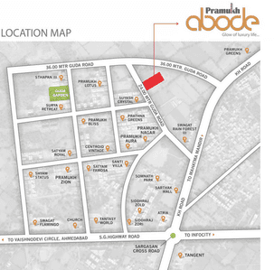 Project Image of 1612 Sq.ft 4 BHK Apartment / Flat for sale in Sargasan for Rs. 21500000
