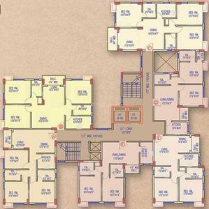 Project Image of 868.0 - 1330.0 Sq.ft 2 BHK Apartment for buy in The Banyan Tree The Sky Garden