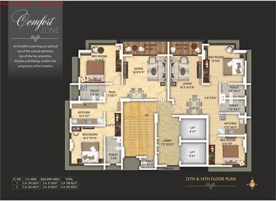 Project Image of 850 Sq.ft 2 BHK Apartment / Flat for sale in Dadar East for Rs. 39000000