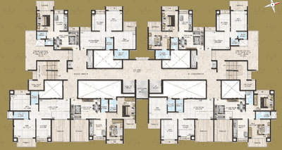 Project Image of 1200 Sq.ft 2 BHK Penthouse for sale in Ghansoli for Rs. 21500000