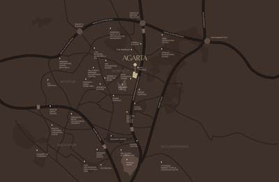 Project Image of 3100.0 - 4224.0 Sq.ft 3 BHK Apartment for buy in Dithya Agarta