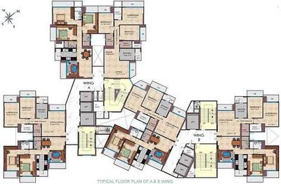 Project Image of 0.0 - 1466.0 Sq.ft 3 BHK Apartment for buy in Dheeraj Realty Equest