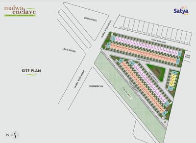Project Image of 355.75 - 1783.26 Sq.ft Residential Plot Plot for buy in Satya Malwa County Extension