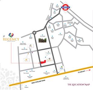 Project Image of 196.0 - 543.0 Sq.ft 1 RK Apartment for buy in JP Regency Phase 1