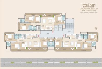 Project Image of 1715.0 - 1784.0 Sq.ft 4 BHK Apartment for buy in Nexus 42
