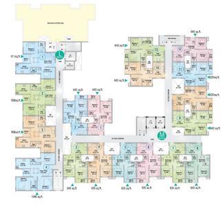 Project Image of 635.0 - 1552.0 Sq.ft 2 BHK Apartment for buy in Appaswamy The Bloomingdale