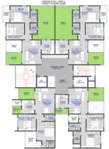 Project Image of 490.0 - 710.0 Sq.ft 1 BHK Apartment for buy in Swastik Pride Universal
