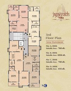 Project Image of 431.0 - 1024.0 Sq.ft 1 BHK Apartment for buy in J J Jagannath Villa