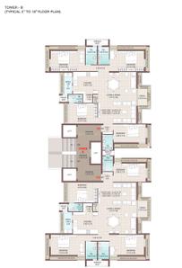 Project Image of 1027.95 - 1610.17 Sq.ft 3 BHK Apartment for buy in Shreeji Tulsi Imperia