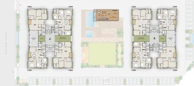 Project Image of 1404.26 - 1608.88 Sq.ft 3 BHK Apartment for buy in BSA Paarijat At Shantigram