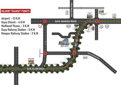 Project Image of 726.0 - 772.0 Sq.ft 2 BHK Apartment for buy in Magadh Infratech Sky City
