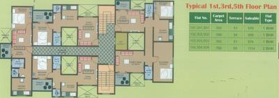 Project Image of 0.0 - 331.0 Sq.ft 1 BHK Apartment for buy in Siddhivinayak Gulmohar Park