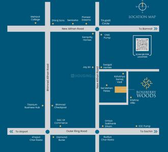 Project Image of 0.0 - 613.22 Sq.ft 2 BHK Apartment for buy in Roseberry Woods