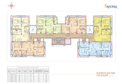 Project Image of 770.0 - 1119.0 Sq.ft 2 BHK Apartment for buy in Adonis Ahona