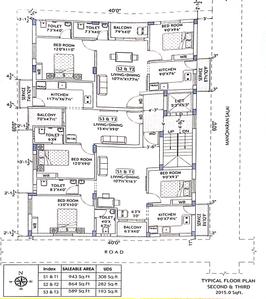 Project Image of 589.0 - 1214.0 Sq.ft 1 BHK Apartment for buy in Jeeva Apartments