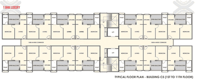 Project Image of 625 Sq.ft 1 BHK Apartment / Flat for sale in Chakan for Rs. 2000000