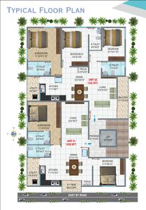 Project Image of 1028.0 - 1332.0 Sq.ft 2 BHK Apartment for buy in Svasthi Homes