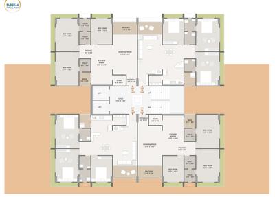 Project Image of 1120.85 - 1122.14 Sq.ft 3 BHK Apartment for buy in Shree Rang Elegance