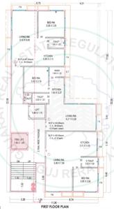 Project Image of 325.93 - 516.67 Sq.ft 1 BHK Apartment for buy in Sai Surat Happynest Residency