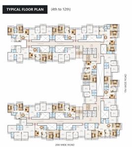 Project Image of 749.0 - 1128.0 Sq.ft 1 BHK Apartment for buy in The Domus 26 West