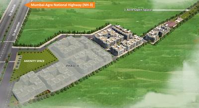 Project Image of 313.0 - 563.0 Sq.ft 1 RK Apartment for buy in Sarvppratham Anandvann Wing A To F