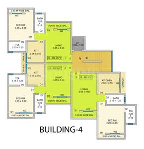 Project Image of 366.0 - 371.0 Sq.ft 1 BHK Apartment for buy in Gayatri Complex