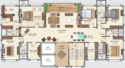 Project Image of 480.0 - 1376.0 Sq.ft 1 BHK Apartment for buy in Tridhaatu Arista Of Shanti Niwas