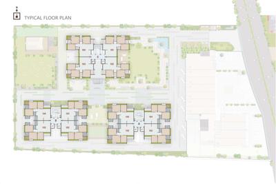 Project Image of 1126.0 - 1297.44 Sq.ft 3 BHK Apartment for buy in Shreepad Infinia
